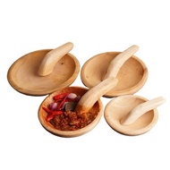 RAYACO VIP Wooden Mortar & Pestle / Mortar and Pestle / Wood Mortar & Pestle