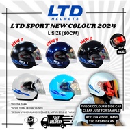LTD SPORT NEW COLOUR 2024 Helmet (Topi Keledar LTD SPORT BARU) -LTD SPORT ORIGINAL