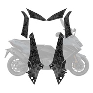 Use for yamaha tmax 560 Forged carbon fiber  protective motorcycle sticker of accessories
