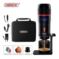 Hibrew Portable Coffee Machine For Car &amp; Home,DC12V Expresso Coffee Maker Fit Nexpresso Dolce Pod Capsule Coffee Powder H4