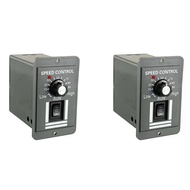 ABRU-2X DC 12-60V Motor Speed Controller 20A Adjustable PWM Controller Switch Forward/Reverse Electr