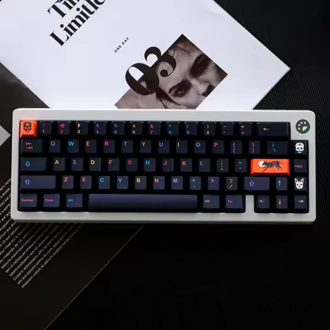 135 Keys GMK Mictlan Keycaps Cherry Profile PBT Dye Sublimation Mechanical Keyboard Keycap For MX Sw