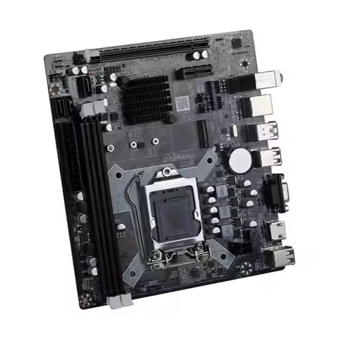 (A01R) H81 Motherboard LGA1150 H81/B85 Chipset M.2 NVME HD+VGA DDR3 Maximum Support 2x8GB RAM H81 De