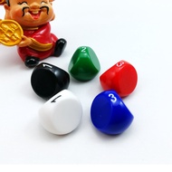 Bescon Polyhedral Dice 3-Sided Gaming Dice, D3 die, D3 dice, 3 Sides Dice, 3 Sided Cube, 5 Assorted 