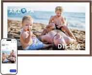 Arzopa 15.6" WiFi Digital Picture Frame FHD 1080P Touchscreen 32GB Storage Wireless Photo/Video Shar