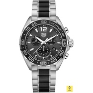 TAG Heuer Formula 1 CAZ1011.BA0843 / Men's Watch / Chronograph / Quartz / 43mm / Ceramic SS Bracelet
