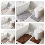 3in1/2in1 Toilet Rug,Yayamanin CR Mat,50x80+40x50 cm