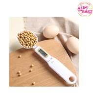 (RANDOM COLOUR) Digital Measuring Spoon Scale Electronic Spoon Weight 500g/0.1g Baking Spoon Scale B