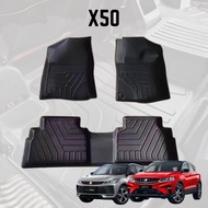 Car X50 MAGIC MAT 5D TPE Carpet Car Mat Karpet Kereta