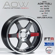 AOW TE37(SL) 15x7.0jj 4x100 ET35 (XMPL/GM-9)