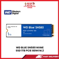 WD BLUE SN580 NVME SSD 1TB PCIE GEN4 M.2
