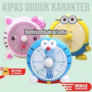 Character Sitting Fan/Table Fan/ Large Character Fan 10inch(25cm)