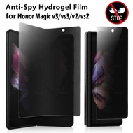 【✅SG SELLER✅】Flexible Hydrogel Screen Protector Matte Privacy Anti-Spy Screen Film For HONOR Magic V
