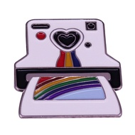 Polaroid Bros Pin Enamel Bentuk Kartun Kamera Polaroid Untuk Hadiah An
