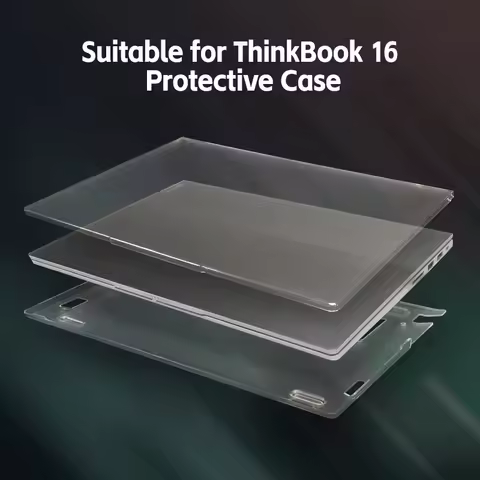 Matte Transparent Laptop Case For Lenovo ThinkBook 16/14+ Light & Thin Scratch Resistant PC Material