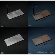 1/6 Soldier Unlimited Extension Steel Plate Shape Plastic Material Scene Platform Bracket Silver Rus