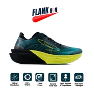 910 Nineten Haze Flow Black/Teal/Yellow Running Shoes - Running