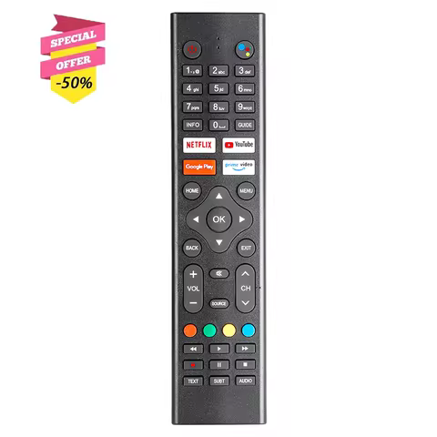 New IR Remote Control For Antteq TuTu RCA Android Smart TV RAQ55UN1 AG50D1 AG32H3 AG42F3 AG24F1DCU T
