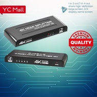 4K@30Hz 4K@/60Hz HDMI UHD Splitter 3D Support 1 Input To 2/4/8/16 Output Display