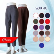 Women's Pants Size XXL | Women's Elastic Waist Pants | Syakira Rubber Work Pants