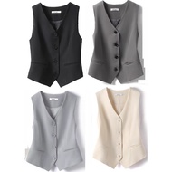 Limited KL stock ~ Women Suit Gray Vest for Business Office Formal #2301