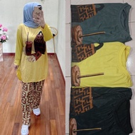 (READY STOK) SET BAJU LABUH WANITA SET BAJU JALAN SET BAJU SUKAN PLUSSIZE