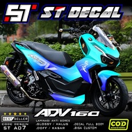 Latest full body gradation ADV 160 Decal Sticker - ADV 160 full body Sticker CODE ST A07