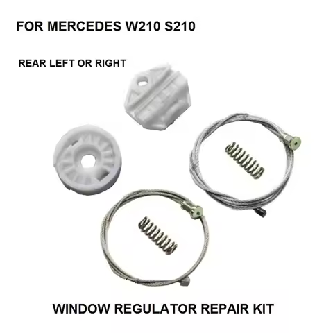 WINDOW KIT FOR MERCEDES W210 S210 ELECTRIC WINDOW REGULATOR REPAIR KIT REAR-RIGHT 1995-2003