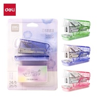 Deli TA202-C Mini Stapler Student Office Mini Portable Small Stapler High-value Stationery 25.9.25