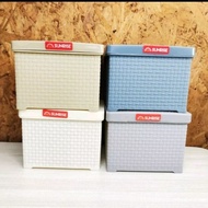 Small rattan pattern tissue box small tissue box/