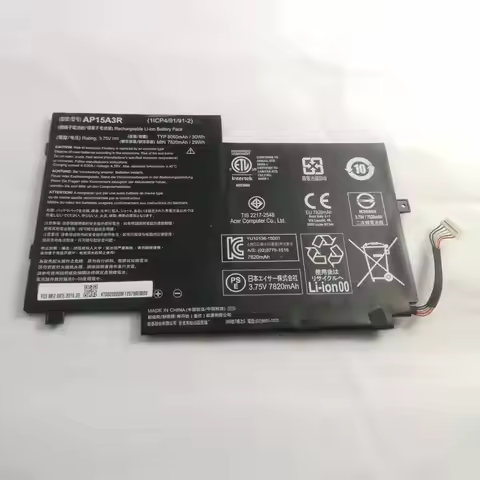 AP15A3R AP15A8R Laptop Battery For Acer Aspire Switch 10E SW3-013P Series AP15A3R 3.75V 30WH 8000mAh