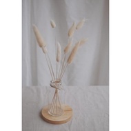 Lagurus Putih / Tiny Kit Lagurus / Bunny Tail / Mini Vase