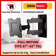 OMNIMOUNT OC80FM Full Motion TV Wall Bracket for 37 inch to 63 inch