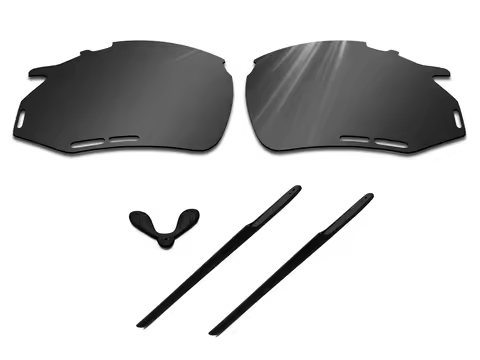 Glintbay Polarized Lenses Replacement with Rubber Nosepads and Earsocks for Rudy Project Fotonyk Sun