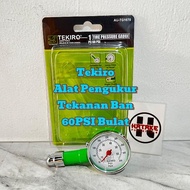 Tire Pressure Gauge Tire Pressure Gauge 60 PSI/TEKIRO AU-TG1670