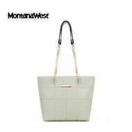 Montana West รุ่น Tote Bag กระเป๋าสะพายไหล่ กระเป๋าถือทรงโท้ท สำหรับผู้หญิง หนัง PU (MWC-2761)