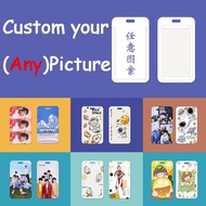 Design Your Picture for Student ID Card Holder Custom Personal ID Card Mrt Card Bus Card Protection Cover