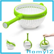 [HOMYL2] Manual Vegetable Washer and Dryer Fruit Dryer for Spinach Cabbage Onion