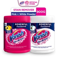 Vanish Stain Remover Pink Oxi Action + Vanish Stain Remover Crystal White Oxi Action, Detergent Powd