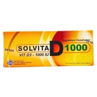 SOLVITA D 1000 - Vitamin D3 1000 IU (30's / Box)
