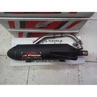 Apido pipe for MiO Sporty black