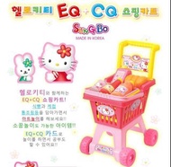 Hello Kitty購物車玩具
