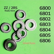 Ball Bearing 6800 6801 6802 6803 6804 6805 6806 DEEP GROOVE BEARING ZZ/ 2RS