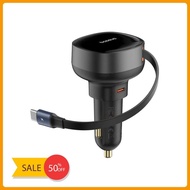 Baseus Enjoyment Pro 55w/60W - 60W Car Charger with cable - Trong Phu mobile