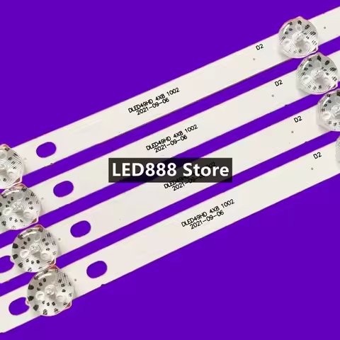 3V LED Backlight strip ZN-49K08A-4 ZE4913S for F49T3E F49T4E W4913S LSC490FN04 SX0490182802116-HG
