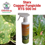 STARX Liquid Copper Fungicide RTS (500ml) for Powdery Mildew, Downy Mildew, Septoria Leaf Spot, Anth