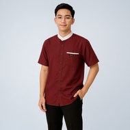 KEMEJA AZ ZIKRA Men's Short Sleeve Shirt Distro Best Quality Latest Motif Casual Size M-XL AZ011