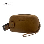 Extreme Leather 2IN1 Sling Clutch Bag I Crossbody Bag | Clutch Sling Bag I Unisex Sling Bag I Beg Si