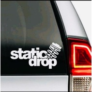 JDM Static Drop Cutting Sticker car decal