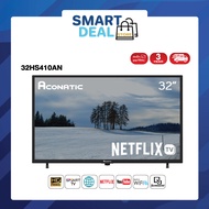 [2023 New Netflix TV] Aconatic LED Netflix TV Smart TV HD (Netflix v5.3) สมาร์ท ทีวี ขนาด 32 นิ้ว รุ่น 32HS410AN (รับประกัน 3 ปี)